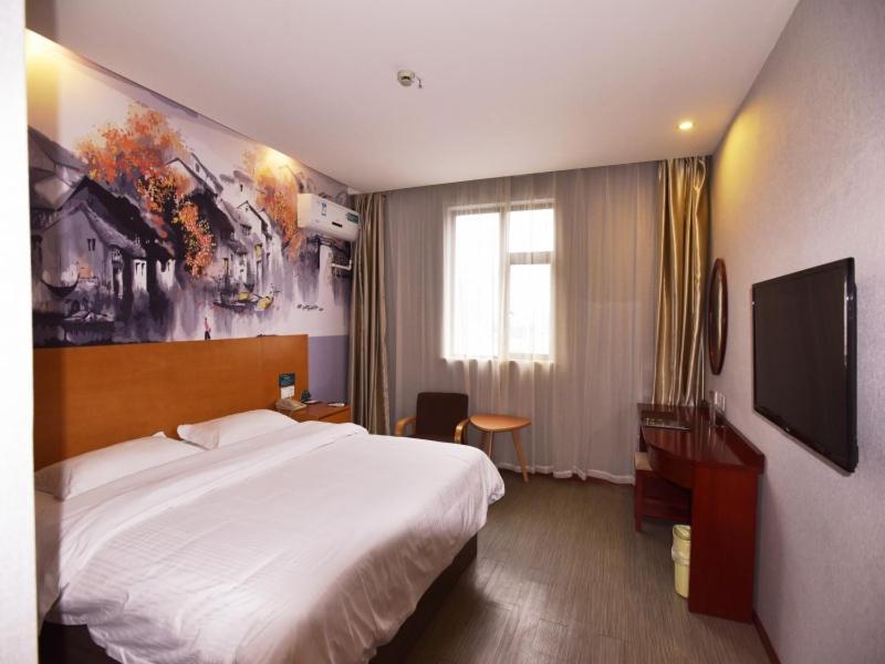 Greentree Inn Jiangsu Suzhou International Film City South Jinshan Road Express Hotel Zewnętrze zdjęcie