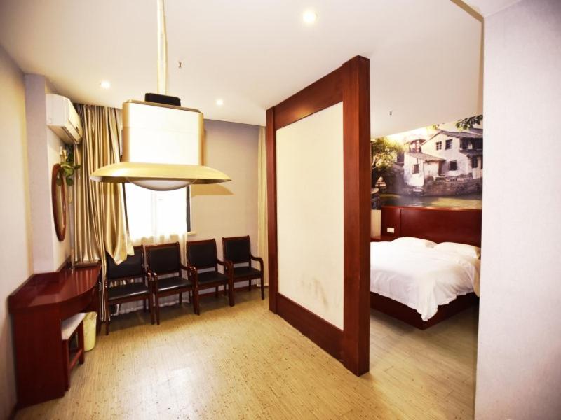 Greentree Inn Jiangsu Suzhou International Film City South Jinshan Road Express Hotel Zewnętrze zdjęcie