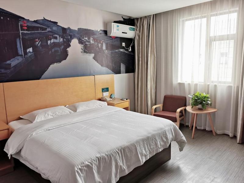 Greentree Inn Jiangsu Suzhou International Film City South Jinshan Road Express Hotel Zewnętrze zdjęcie
