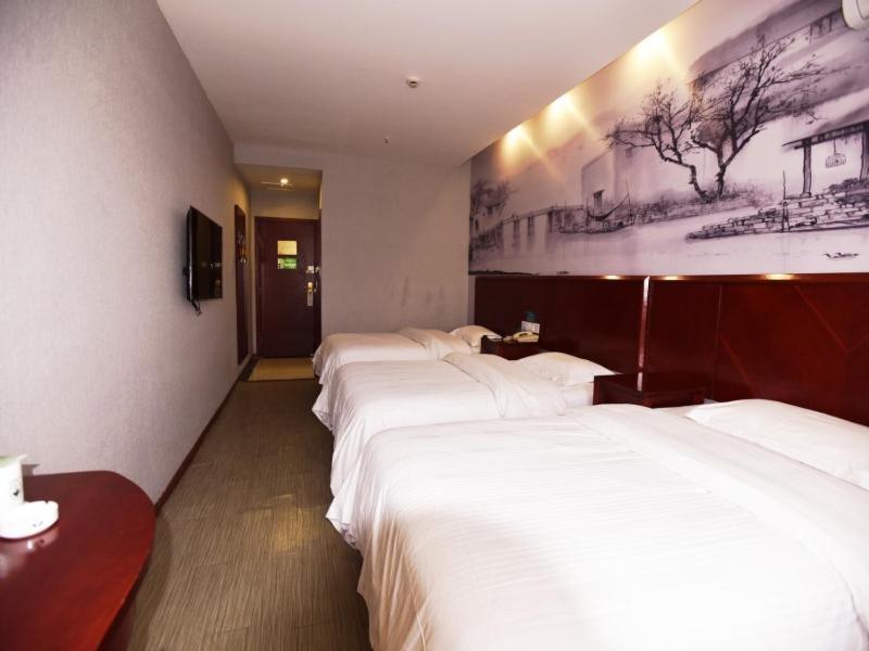 Greentree Inn Jiangsu Suzhou International Film City South Jinshan Road Express Hotel Zewnętrze zdjęcie