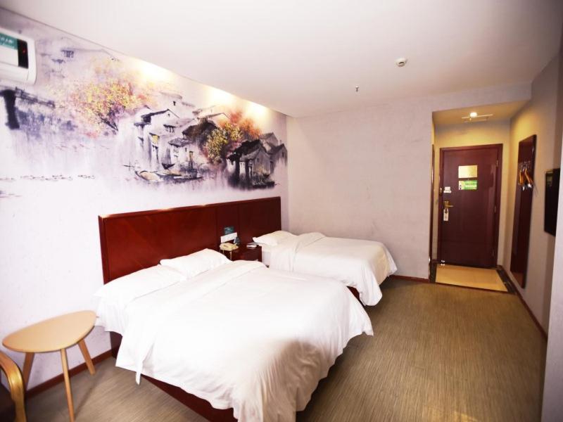 Greentree Inn Jiangsu Suzhou International Film City South Jinshan Road Express Hotel Zewnętrze zdjęcie